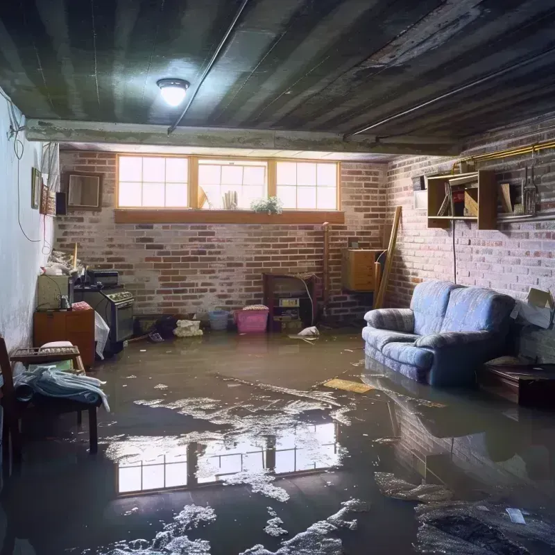 Flooded Basement Cleanup in Grant County, ND